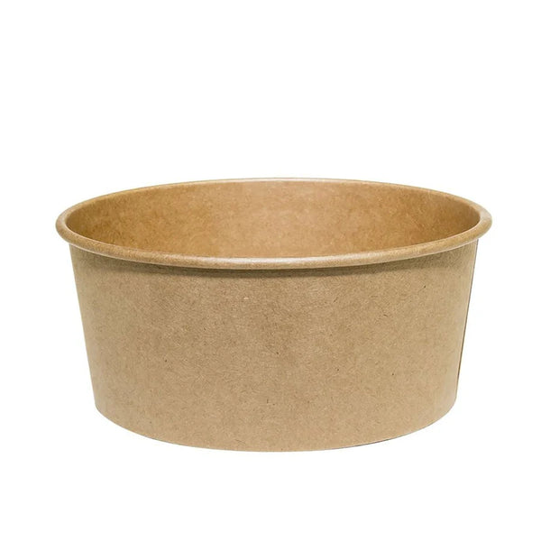 PC PE  Lined 45oz Kraft Salad Bowl