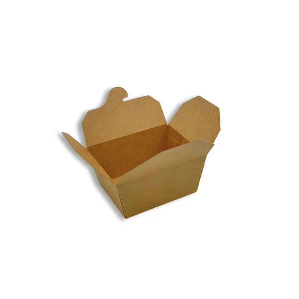 PC #1 PLA Lined Kraft Takeout Box