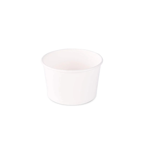 PC 12oz White Double Coating Paper Soup Cup